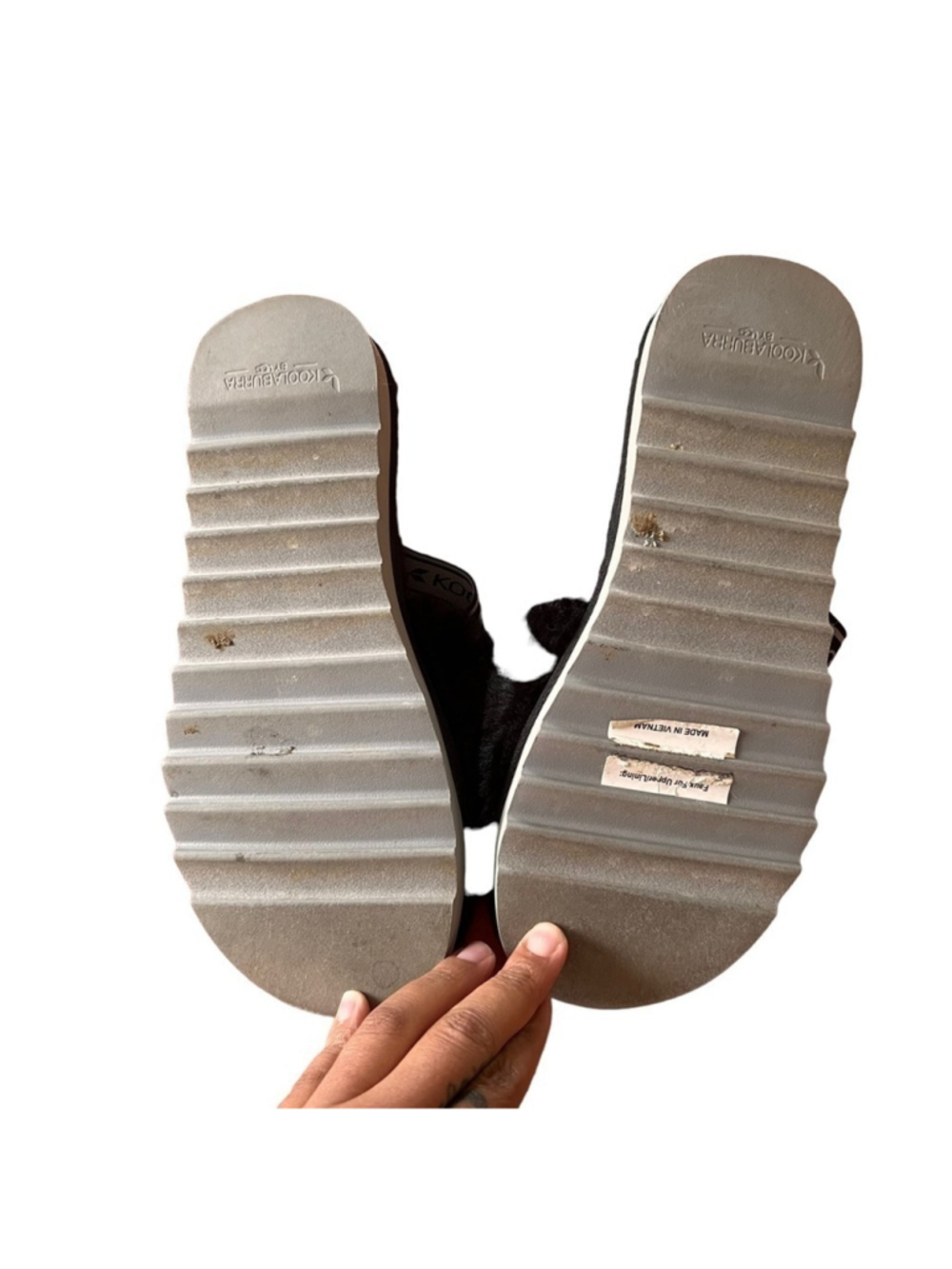 Koolaburra By UGG Fuzzn II Platform Sandal Size 9 - Picture 5 of 6